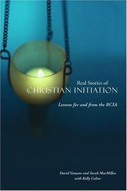 Front cover of Real stories of Christian initiation by David Yamane