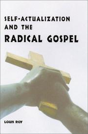Front cover of Self-actualization and the radical gospel by Roy, Louis