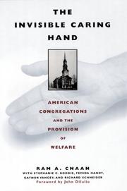 Cover of The invisible caring hand by Ram A Cnaan
