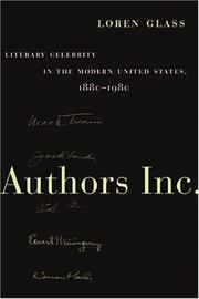 Cover of Authors Inc by Loren Daniel Glass