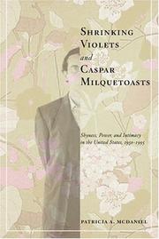 Cover of Shrinking Violets and Caspar Milquetoasts by Patricia McDaniel