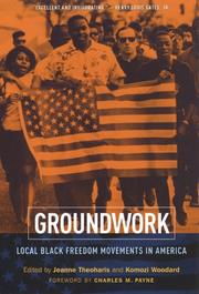 Cover of Groundwork by Jeanne Theoharis