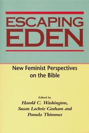 Cover of Escaping Eden by Harold C. Washington