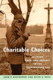 Cover of Charitable choices by John Bartkowski