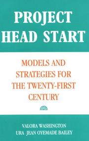 Cover of Project Head Start by Valora Washington