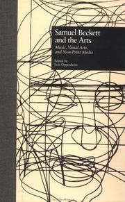 Front cover of Samuel Beckett and the arts by Lois Oppenheim