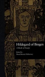 Front cover of Hildegard of Bingen by Maud Burnett McInerney