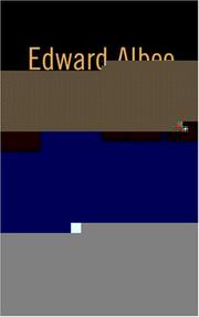 Cover of Edward Albee by Bruce Mann