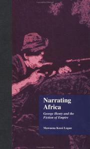 Cover of Narrating Africa by Mawuena Kossi Logan