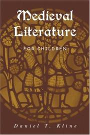 Cover of Medieval literature for children by [name missing]