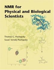 Cover of NMR for Physical and Biological Scientists by Thoma Pochapsky