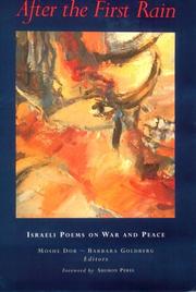Cover of After the first rain by Mosheh Dor