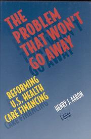 Cover of The problem that won't go away by Henry J. Aaron