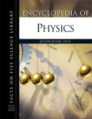 Front cover of Encyclopedia of Physics (Facts on File Science Library) by Joe Rosen