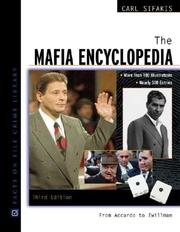 Cover of The mafia encyclopedia by Carl Sifakis