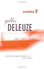 Cover of Cinema by Gilles Deleuze