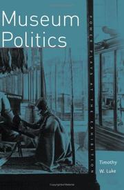 Cover of Museum politics by Timothy W. Luke