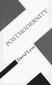 Cover of Postmodernity by David Lyon