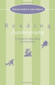 Cover of Reading autobiography by Sidonie Smith