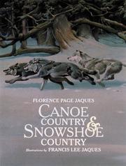 Cover of Canoe country by Florence Page Jaques