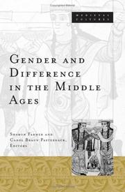 Front cover of Gender and difference in the Middle Ages by Sharon Farmer