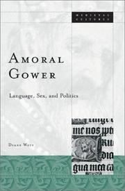 Front cover of Amoral Gower by Diane Watt