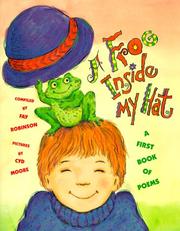 Cover of A Frog Inside My Hat by Fay Robinson