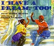 Cover of I have a dream, too! by Jean Alicia Elster