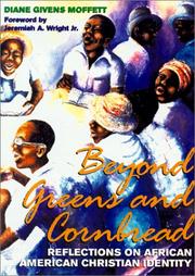Front cover of Beyond Greens and Cornbread by Diane Givens Moffett