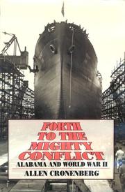 Cover of Forth to the mighty conflict by Allen Cronenberg