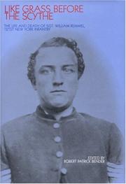 Cover of Like grass before the scythe by William Remmel