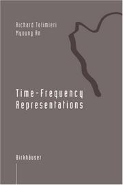 Cover of Time-frequency representations by Richard Tolimieri