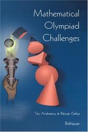 Front cover of Mathematical Olympiad Challenges by Titu Andreescu