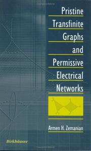 Cover of Pristine Transfinite Graphs and Permissive Electrical Networks by Armen H. Zemanian