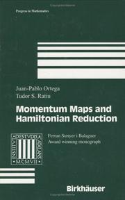 Front cover of Momentum maps and Hamiltonian reduction by Juan-Pablo Ortega