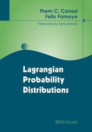 Cover of Lagrangian probability distributions by P. C. Consul