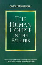 Cover of The human couple in the fathers by Giulia Sfameni Gasparro
