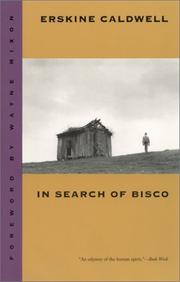Front cover of In search of Bisco by Erskine Caldwell