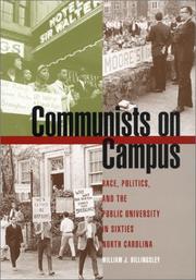 Front cover of Communists on Campus by William J. Billingsley