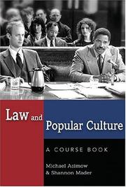 Cover of Law and popular culture by Michael Asimow