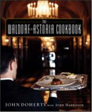 Front cover of The Waldorf-Astoria cookbook by John Doherty