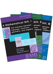 Front cover of Mathematical Gift, Volume 1-3 by Morita Shigeyuki