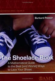Front cover of The shoelace book by Burkard Polster