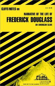Front cover of Narrative of the life of Frederick Douglass, an American slave by John Chua