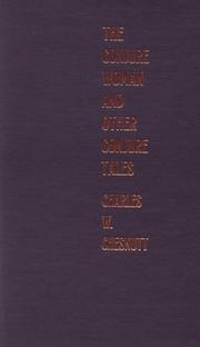 Cover of The conjure woman, and other conjure tales by Charles Waddell Chesnutt