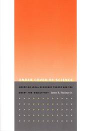Front cover of Under cover of science by James R. Hackney Jr.