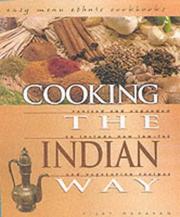 Cover of Cooking the Indian Way by Vijay Madavan