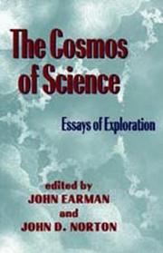 Front cover of The cosmos of science by John Earman