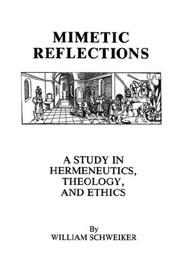 Cover of Mimetic reflections by William Schweiker