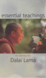 Cover of Essential Teachings by His Holiness Tenzin Gyatso the XIV Dalai Lama
